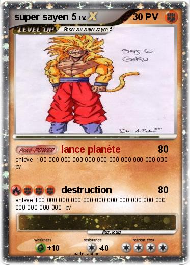 Pokemon super sayen 5