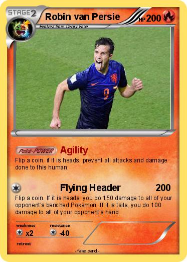 Pokemon Robin van Persie