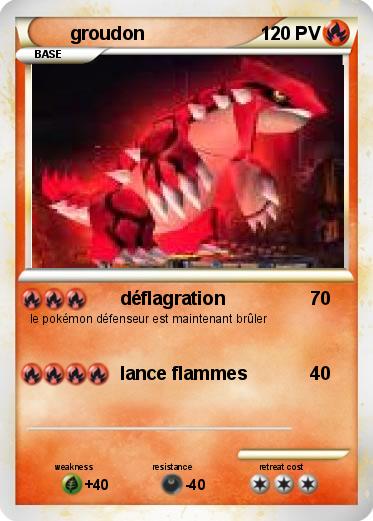 Pokemon groudon