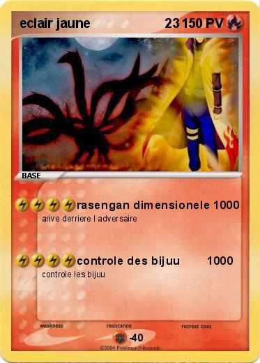 Pokemon eclair jaune                     23 