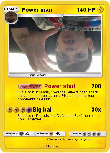 Pokemon Power man