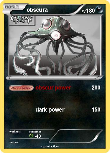 Pokemon obscura