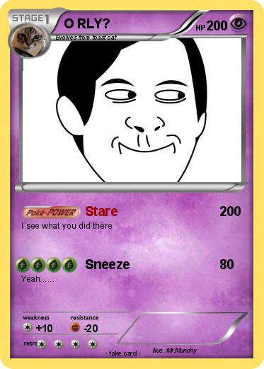 Pokemon O RLY?