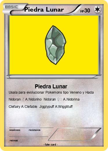Pokemon Piedra Lunar