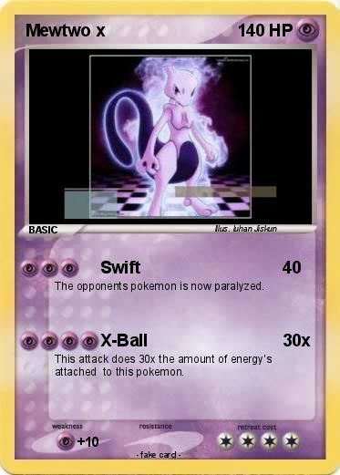 Pokemon Mewtwo x