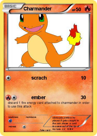Pokemon Charmander