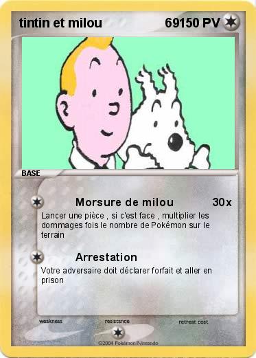 Pokemon tintin et milou                  69