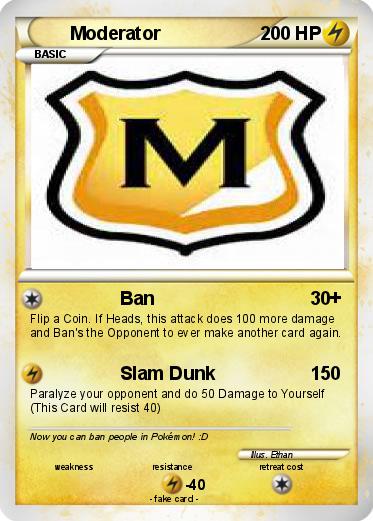 Pokemon Moderator