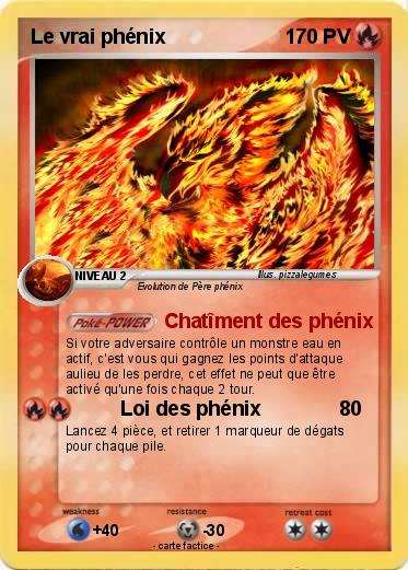Pokemon Le vrai phénix