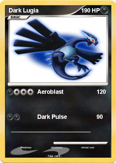 Pokemon Dark Lugia