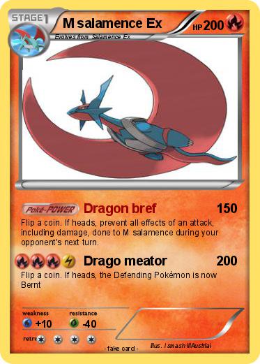 Pokemon M salamence Ex