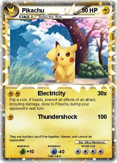 Pokemon Pikachu