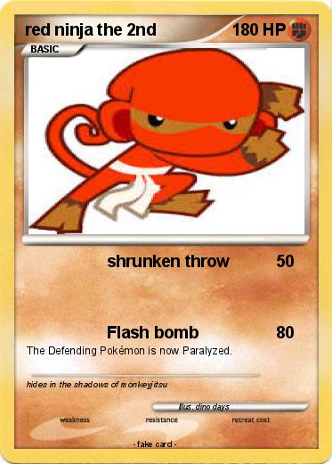 Pokemon red ninja the 2nd