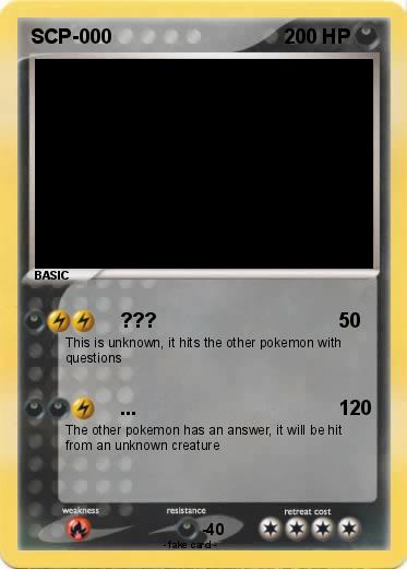 Pokemon SCP-000