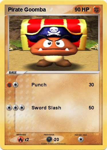 Pokemon Pirate Goomba