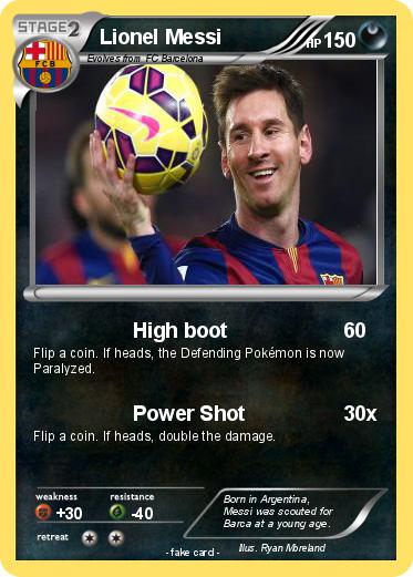 Pokemon Lionel Messi