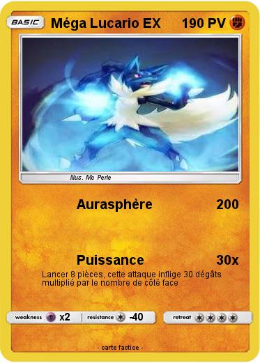 Pokemon Méga Lucario EX