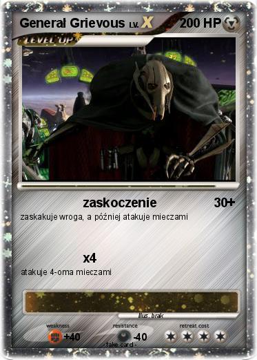 Pokemon Generał Grievous