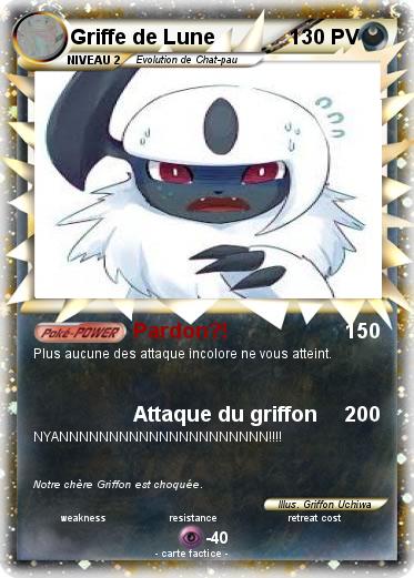 Pokemon Griffe de Lune