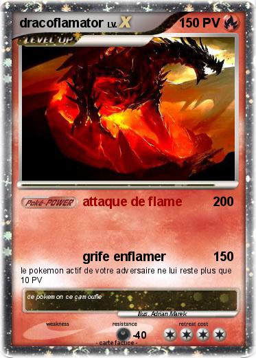 Pokemon dracoflamator