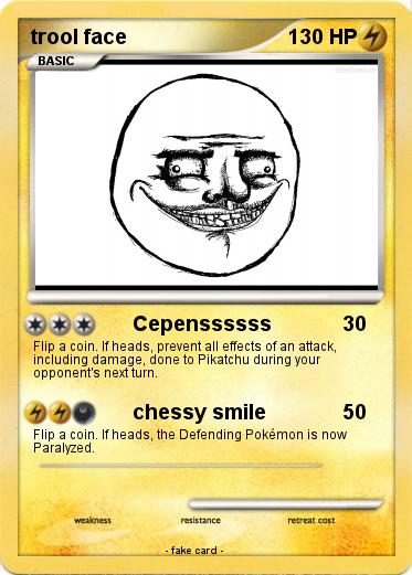 Pokemon trool face