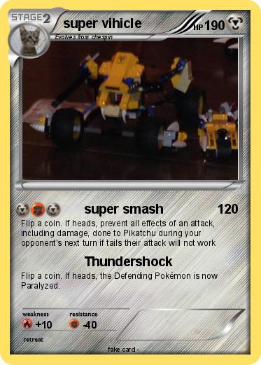Pokemon super vihicle