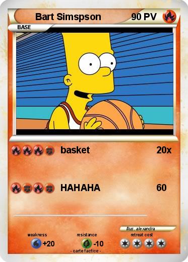 Pokemon Bart Simspson