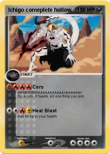 Pokemon Ichigo comeplete hollow