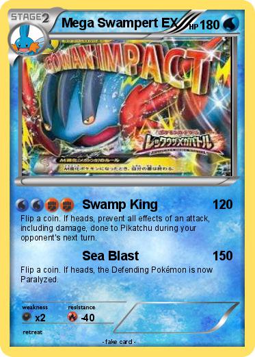 Pokemon Mega Swampert EX