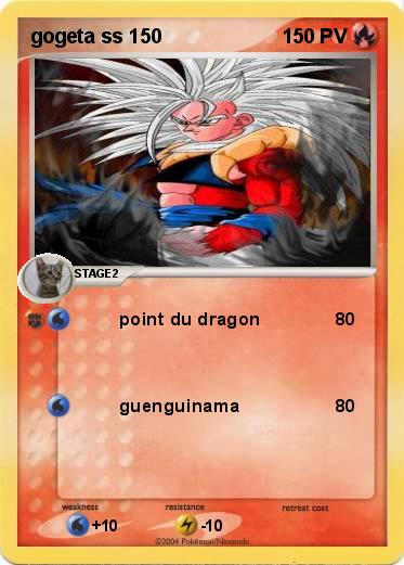 Pokemon gogeta ss 150