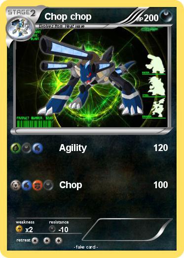 Pokemon Chop chop