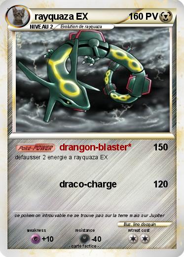 Pokemon rayquaza EX