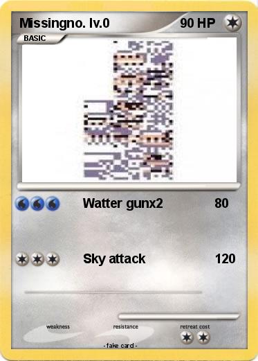 Pokemon Missingno. lv.0