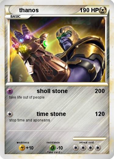 Pokemon thanos