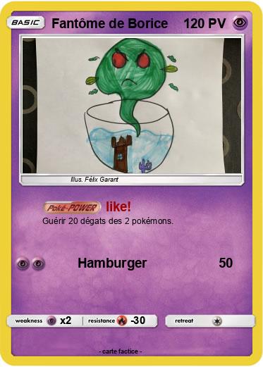 Pokemon Fantôme de Borice
