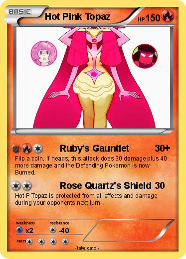 Pokemon Hot Pink Topaz
