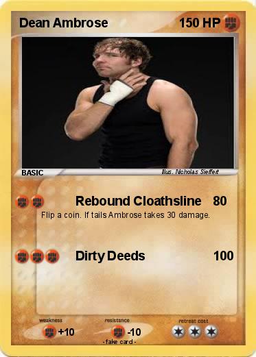 Pokemon Dean Ambrose