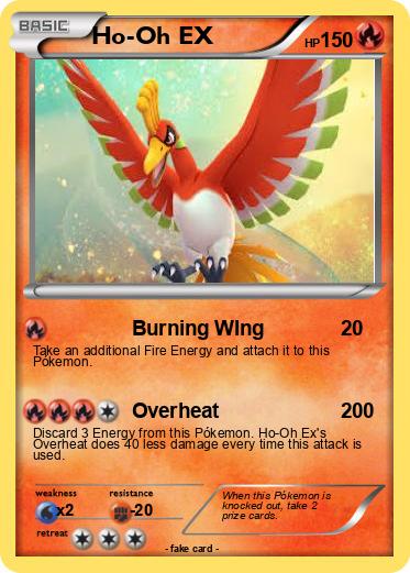 Pokemon Ho-Oh EX