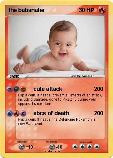 Pokemon the babanater