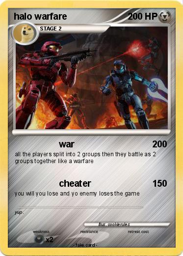 Pokemon halo warfare
