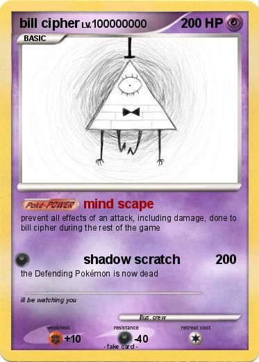 Pokemon bill cipher
