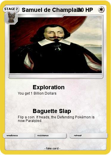 Pokemon Samuel de Champlain