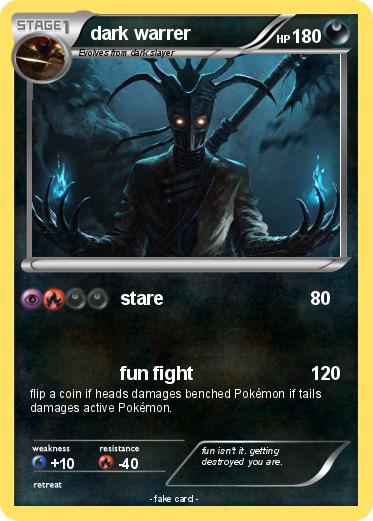 Pokemon dark warrer