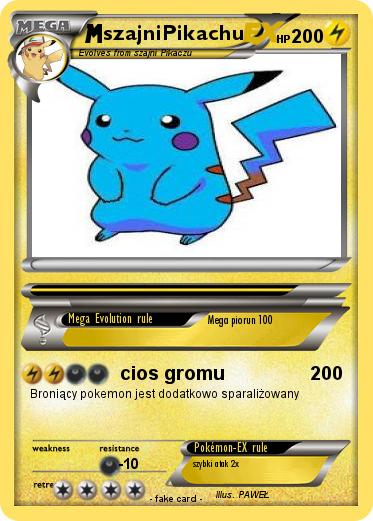 Pokemon szajniPikachu