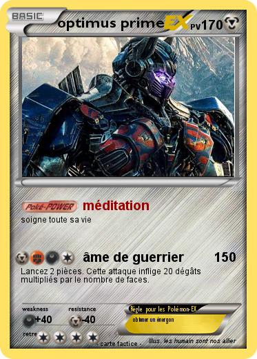Pokemon optimus prime