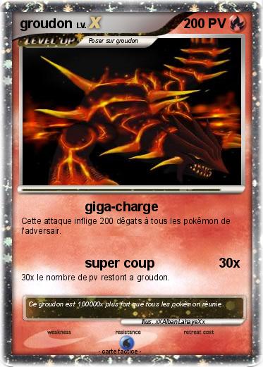 Pokemon groudon
