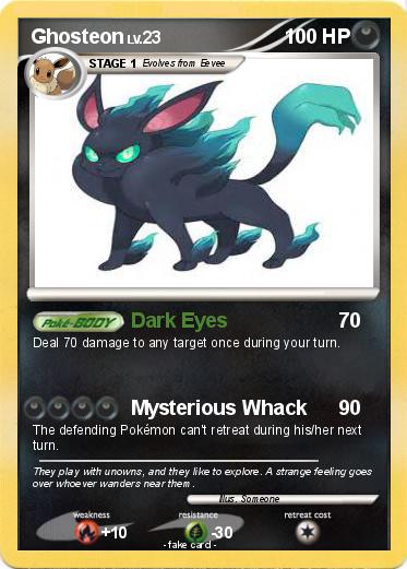 Pokemon Ghosteon