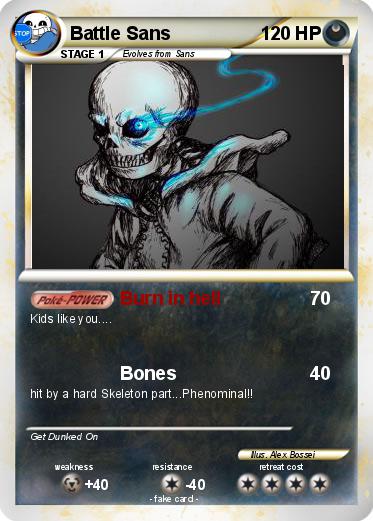Pokemon Battle Sans