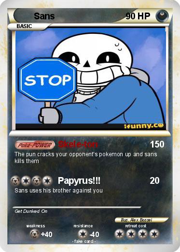 Pokemon Sans