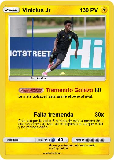 Pokemon Vinicius Jr